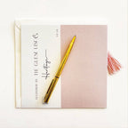 Pink Thank You Card