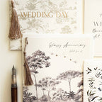 Wedding Day Toile Card
