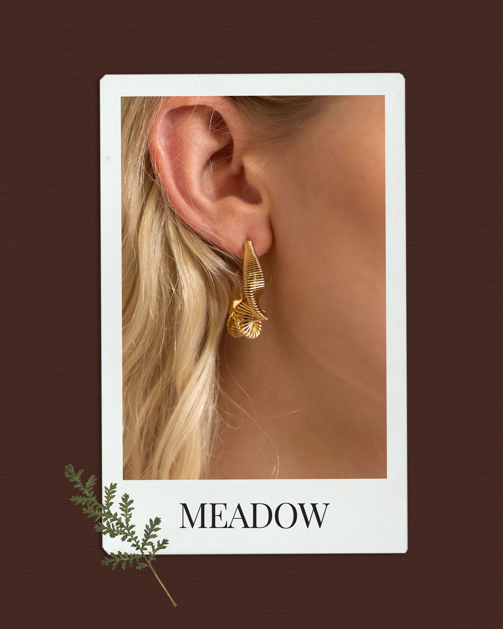 Meadow Hoop Earrings