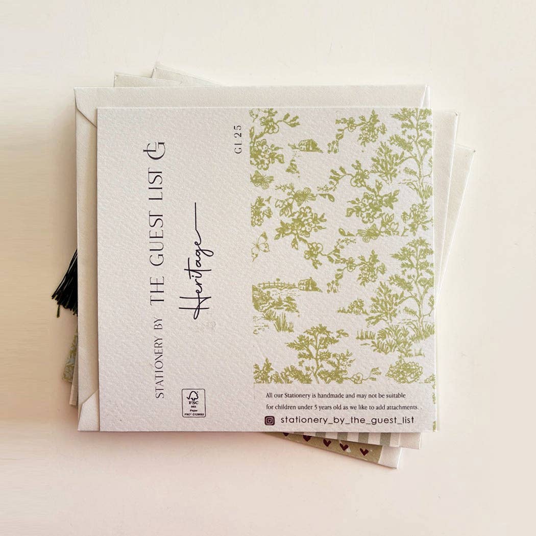 Everyday Toile Card