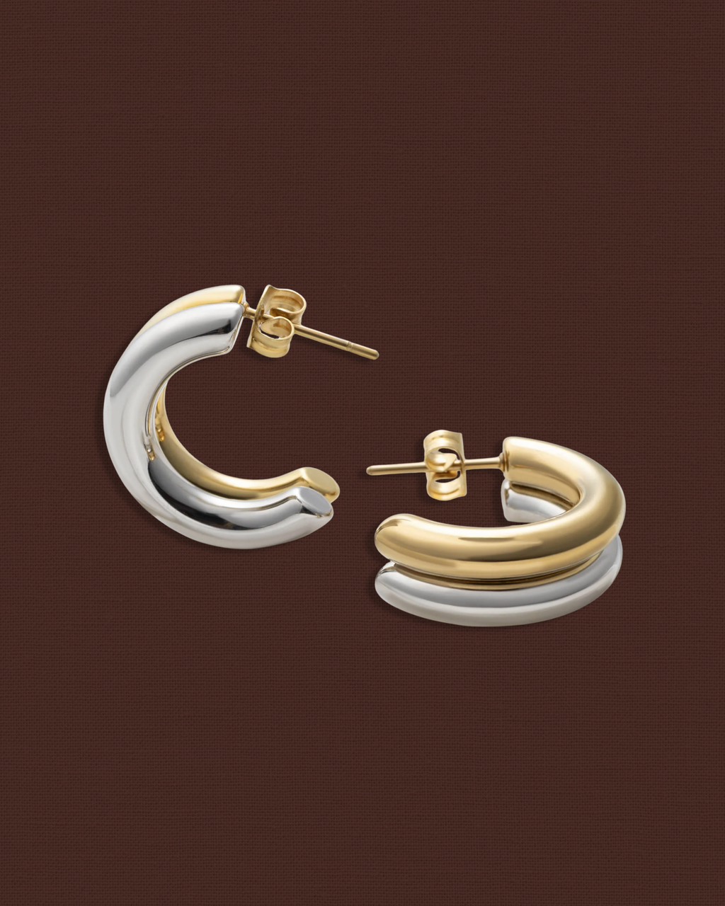Flint Huggie Earrings