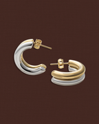 Flint Huggie Earrings