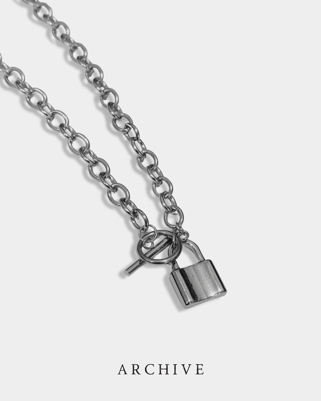 The Lock & Link Necklace