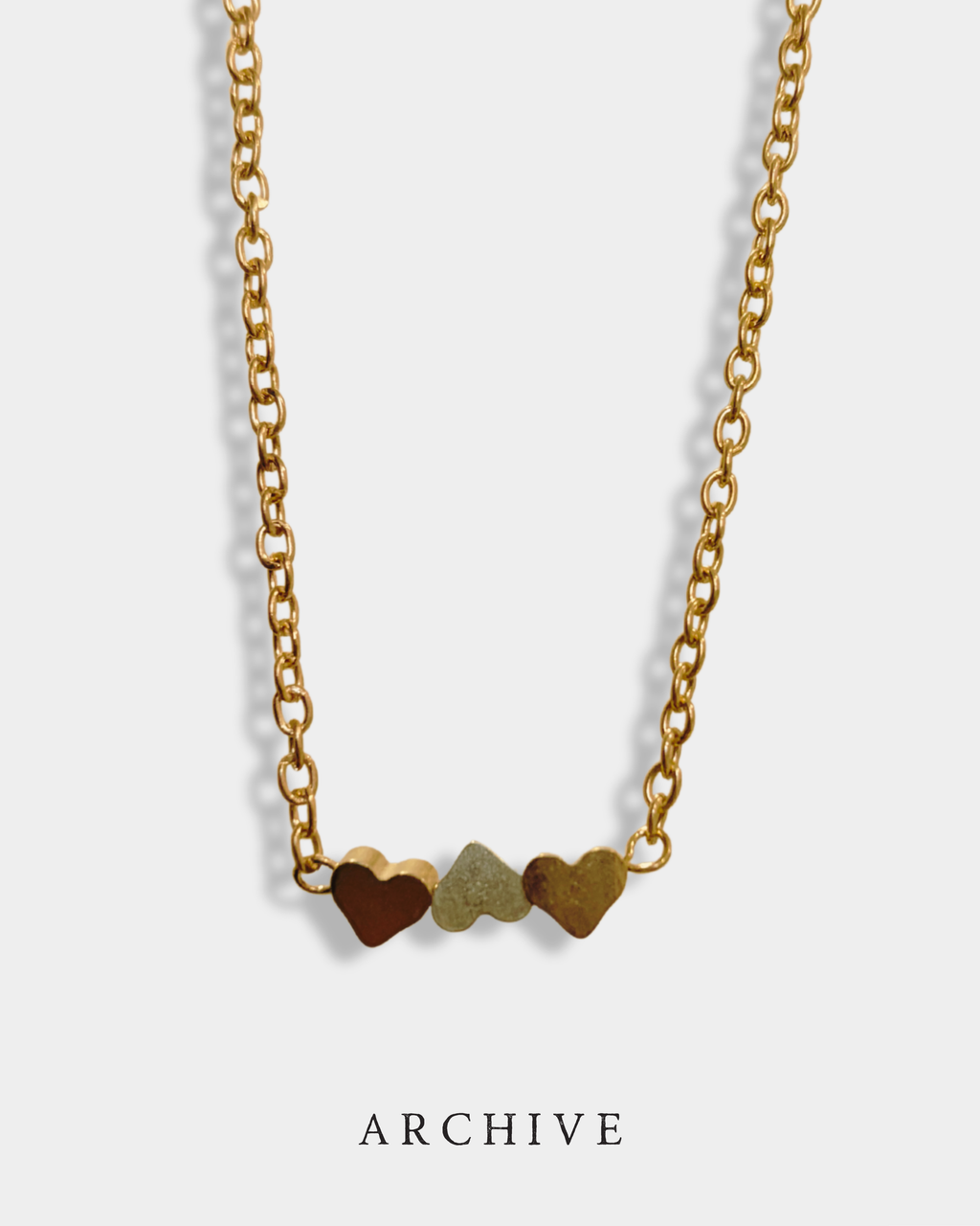 The Three Hearts Necklace