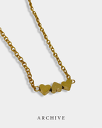 The Three Hearts Necklace
