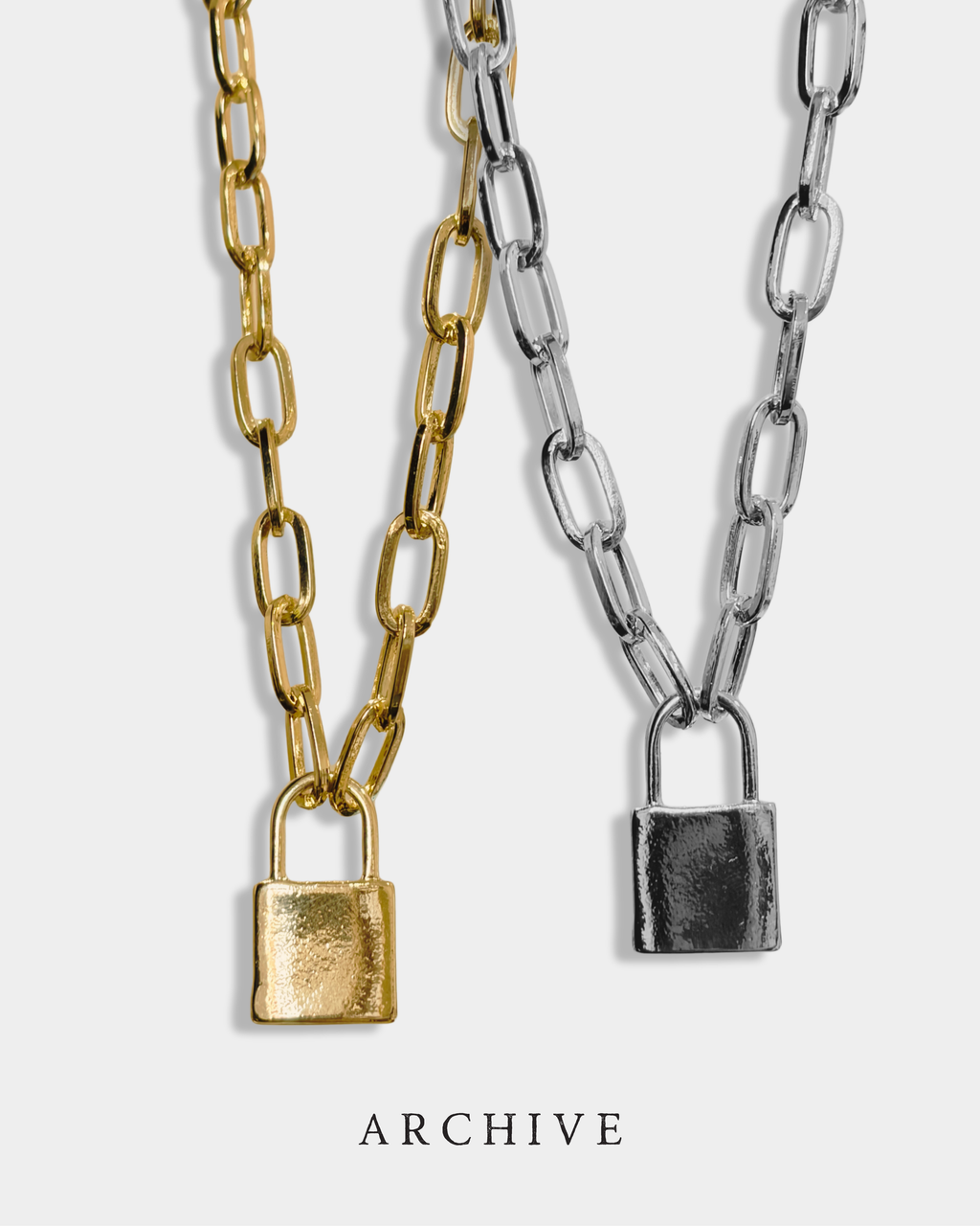 The Bold Lock Necklace
