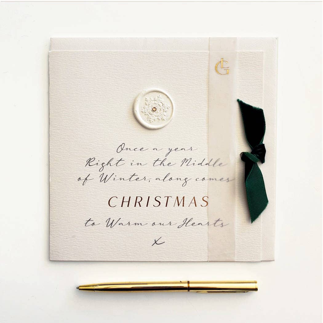 Along Comes Christmas Card