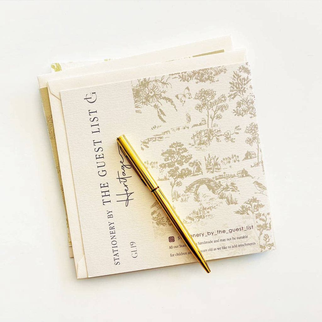 Wedding Day Toile Card