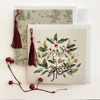 Merry Christmas Toile Card