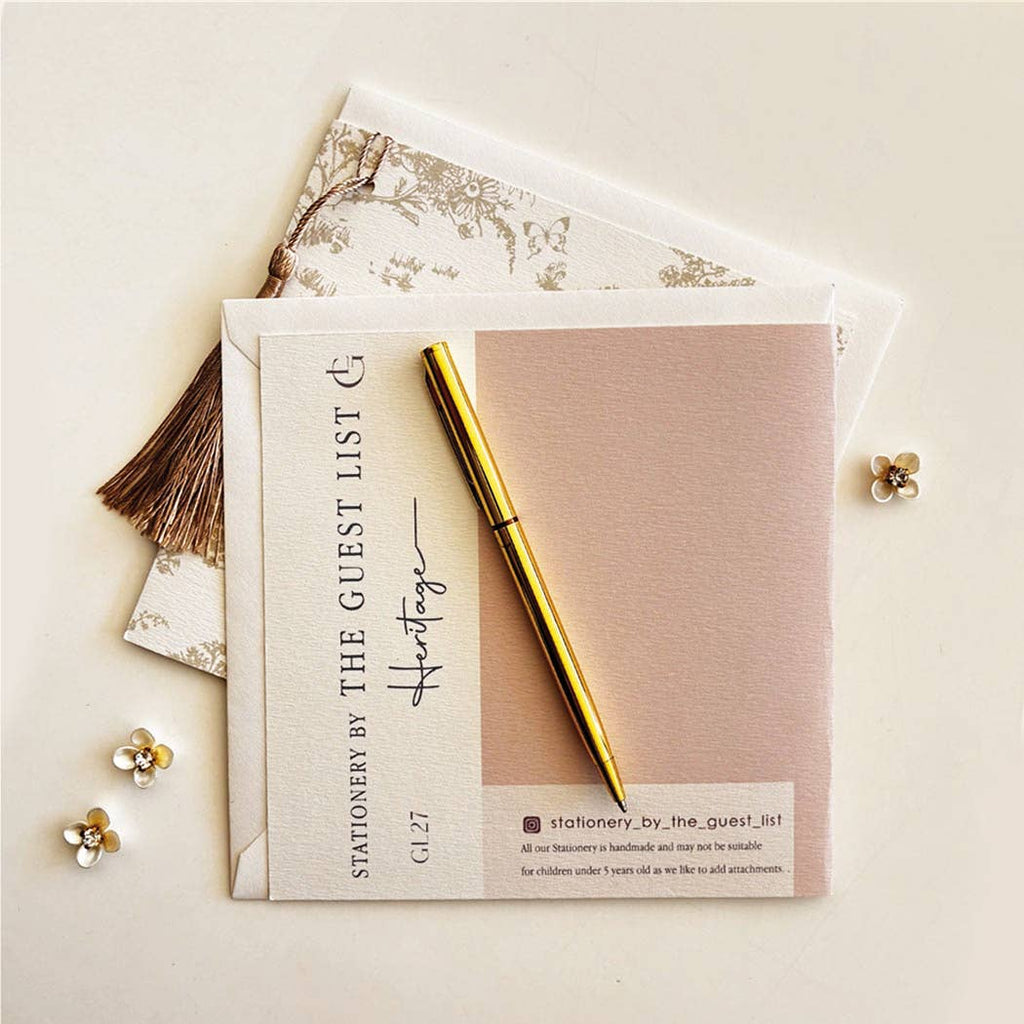A Beautiful Engagement Card