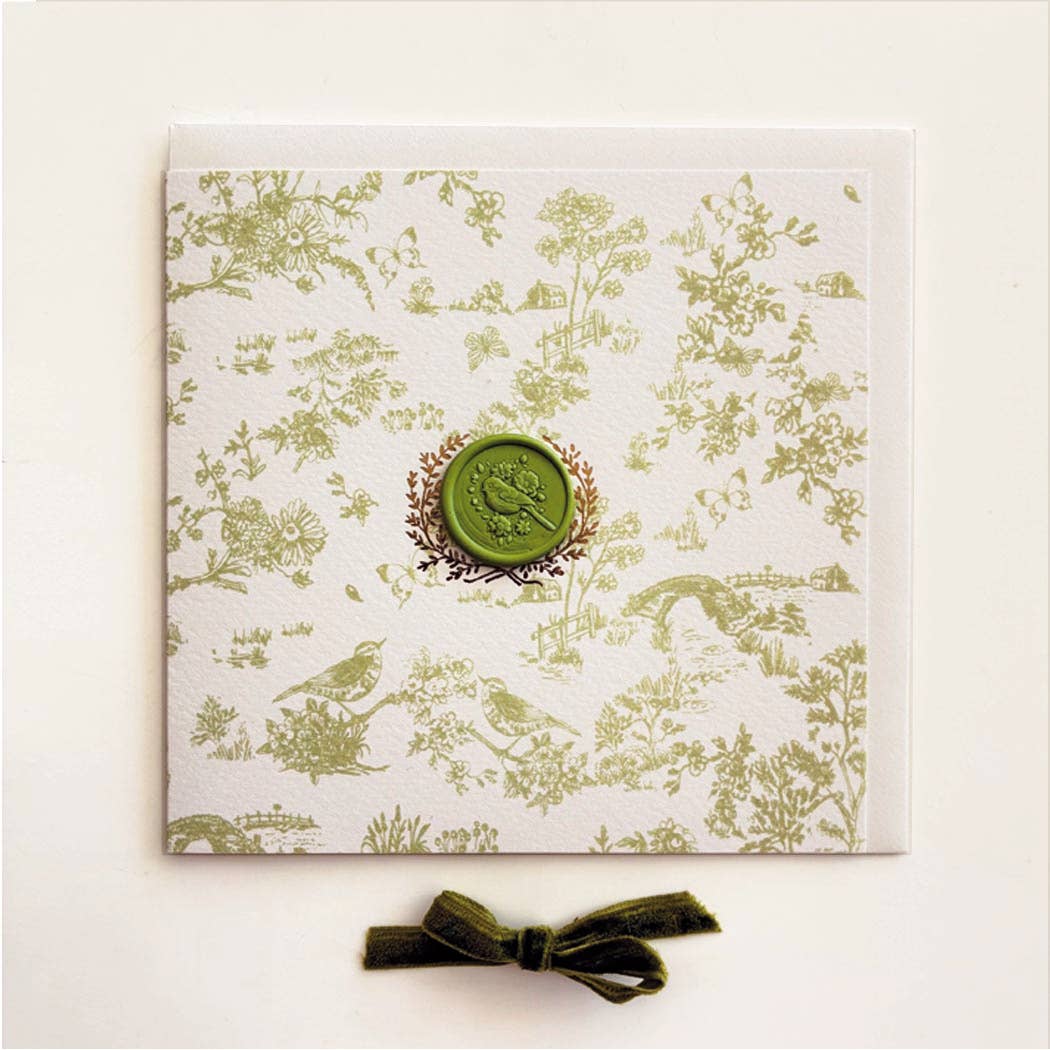 Everyday Toile Card
